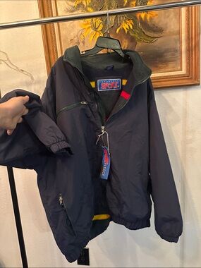 Navy fleece lined Jacket